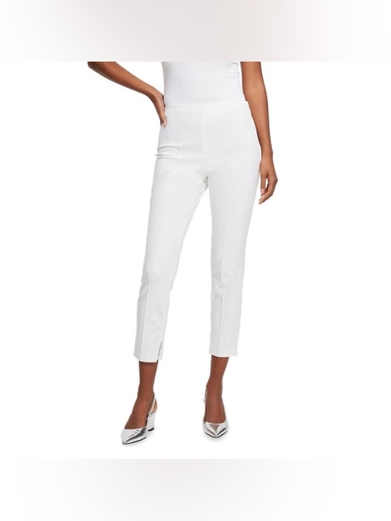 Theory Pants - Theory Pintuck Slim Pant Stretch White NWT 8